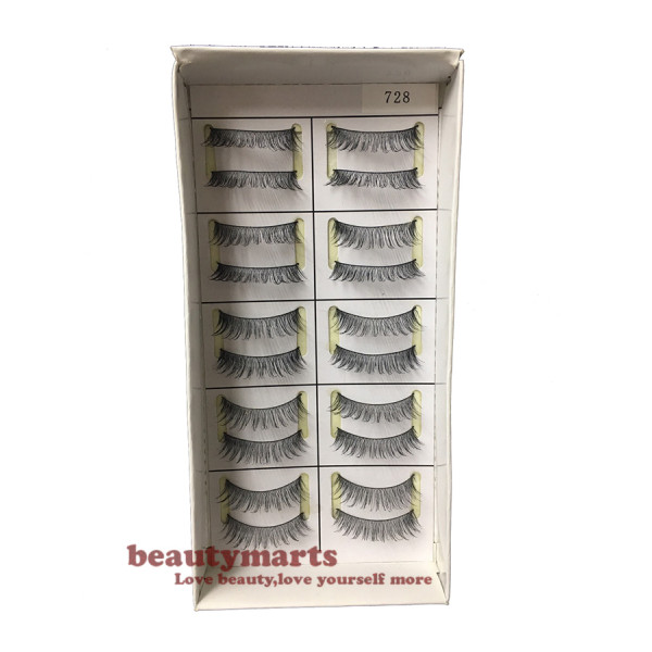 Handmade Taiwan False Eyelash #728 (10 Pairs)